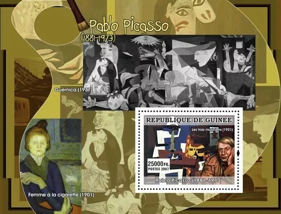 Guinee 2007 Spanish Painters Picasso M/S MNH