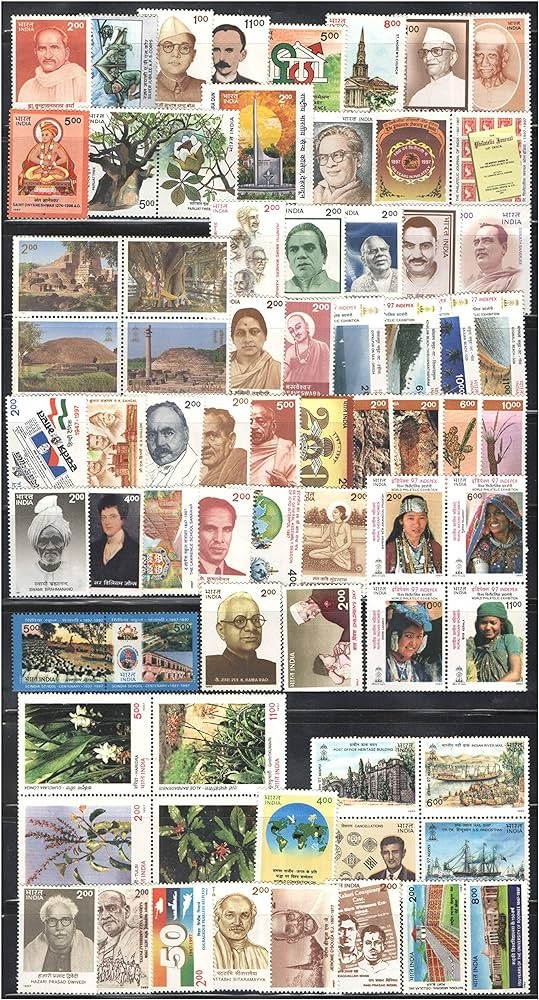 India 1997 Year Pack Complete Set MNH