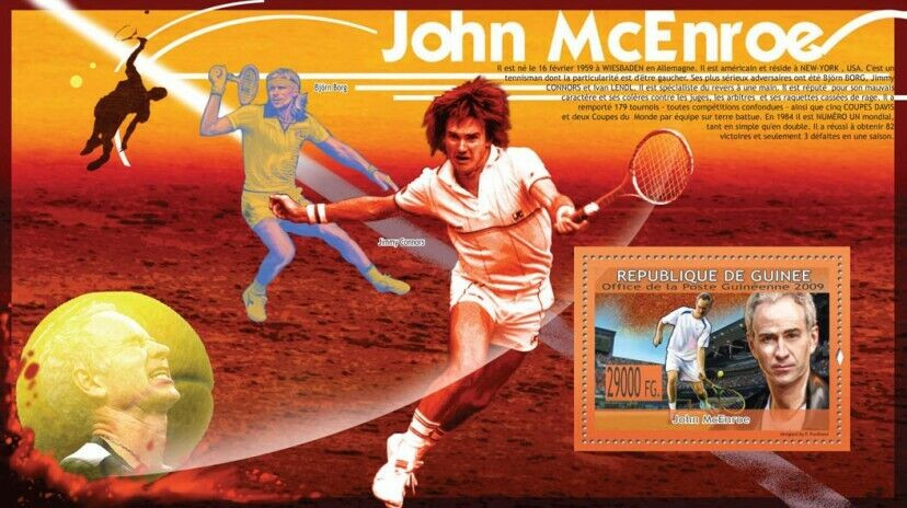 Guinee 2006 John McEnroe Lawn Tennis M/S MNH