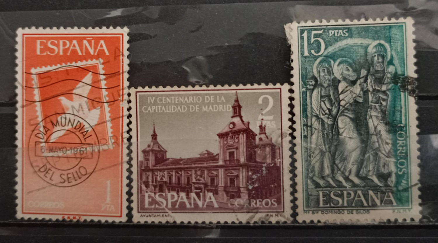 Spain 90's Stamps 3V Used Set