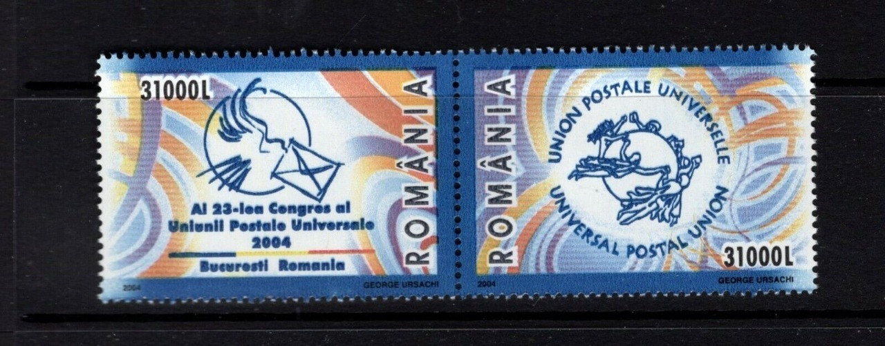 Romania 2004 UPU 2v Set MNH