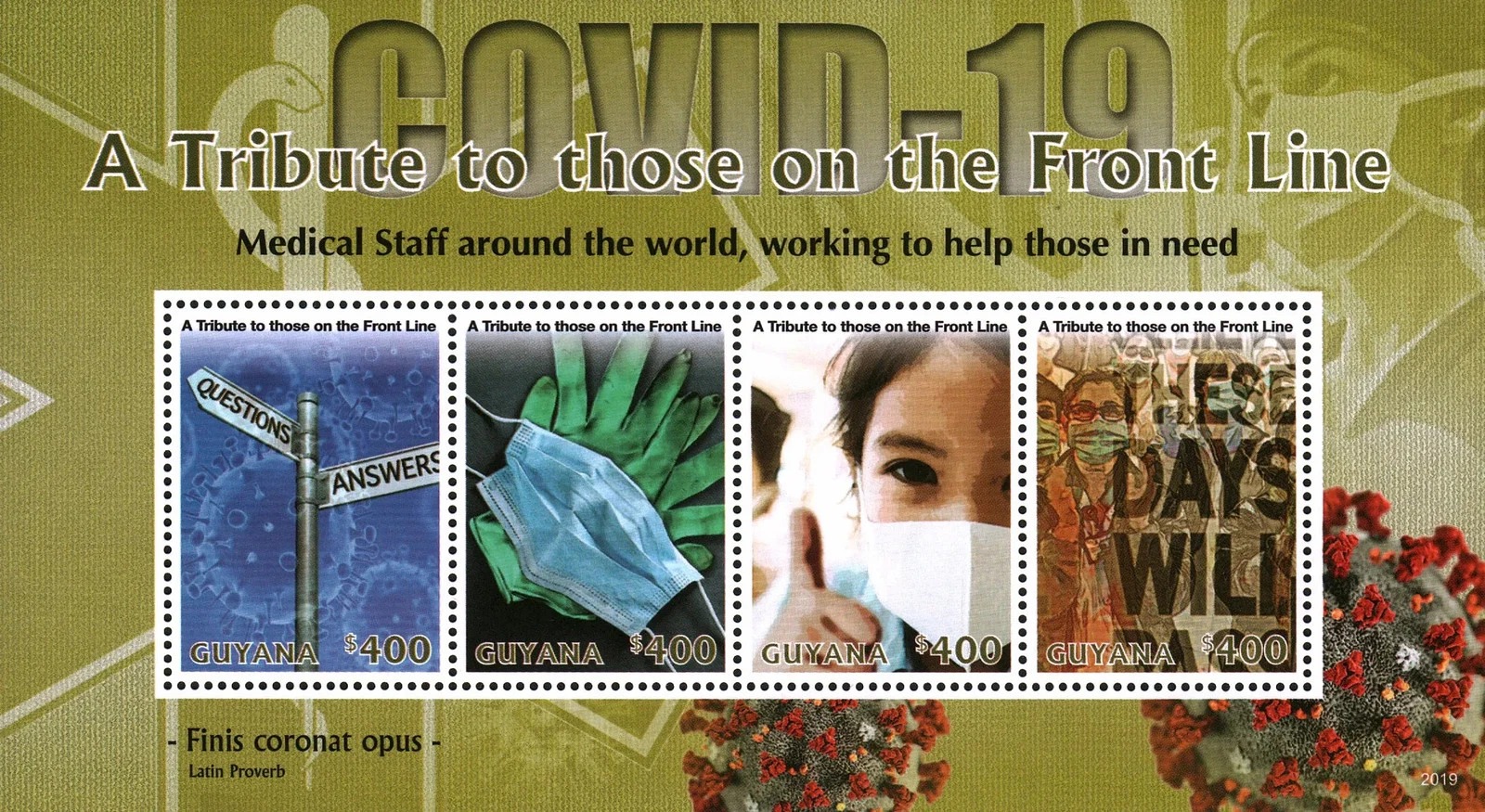 Guyana 2020 Covid - 19 Medicine M/S MNH