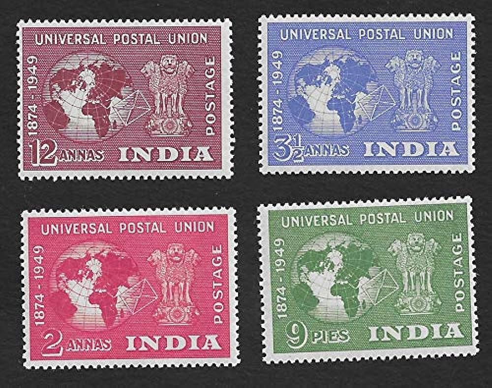 India 1949 Year Pack Complete Set MNH