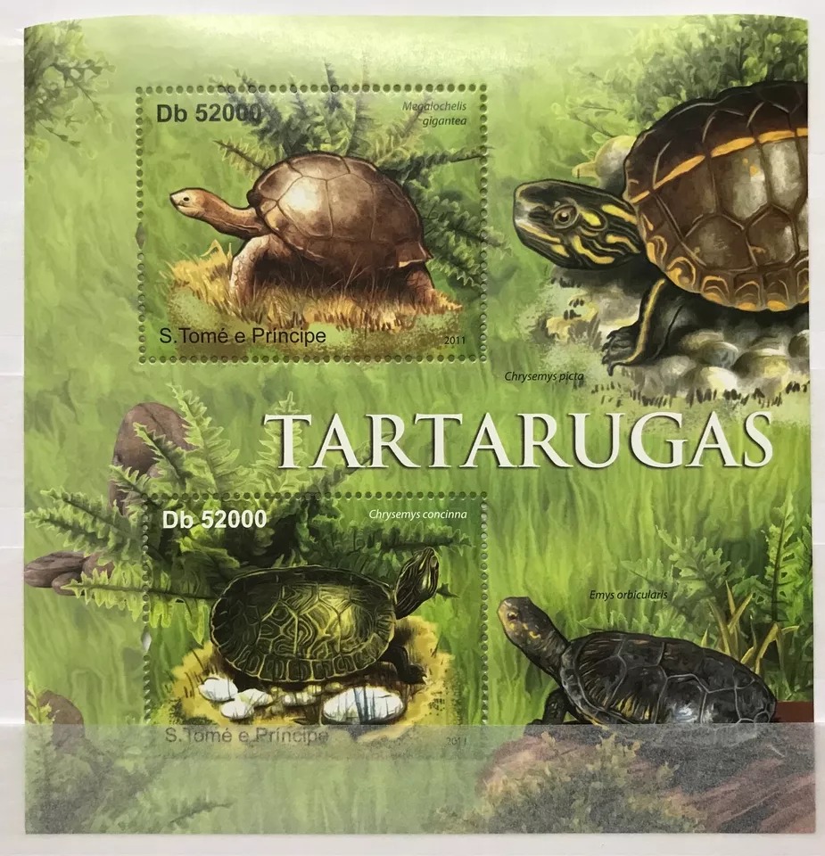 Sao Tome 2003 Turtles M/S HMN