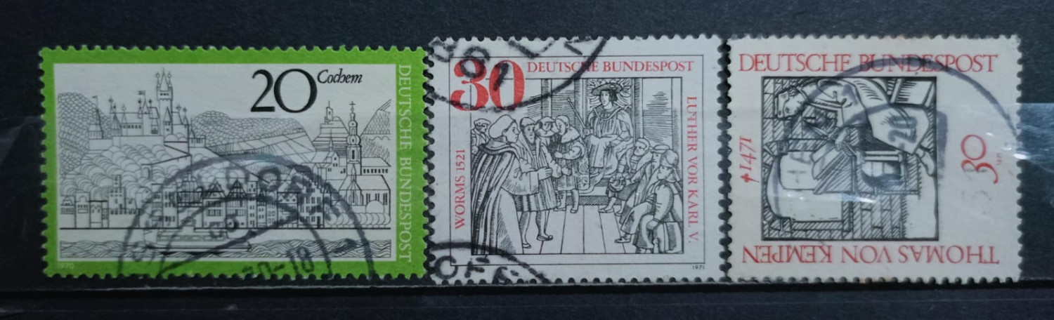 Germany 90's Stamps 3V Used Set