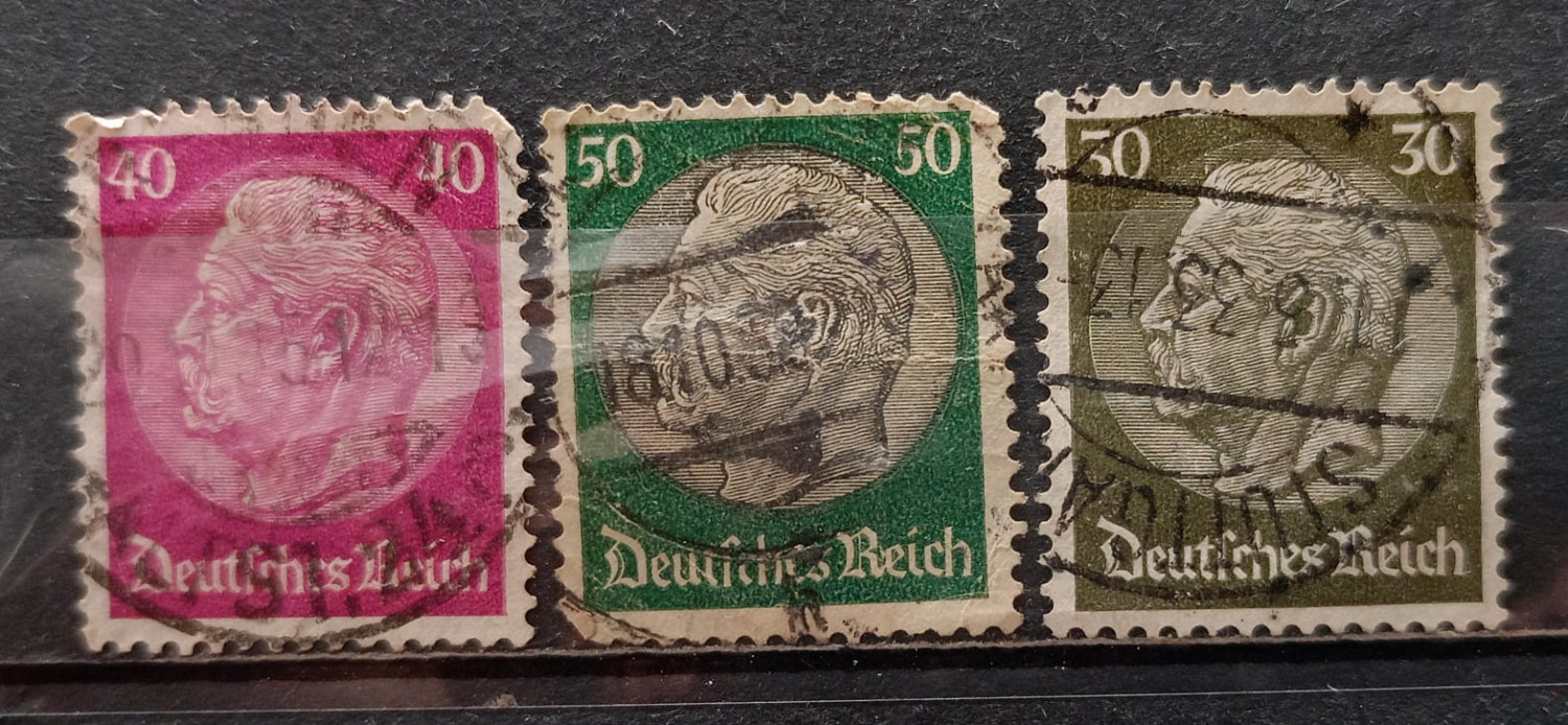 Germany 1934 Stamps 3V Used Set