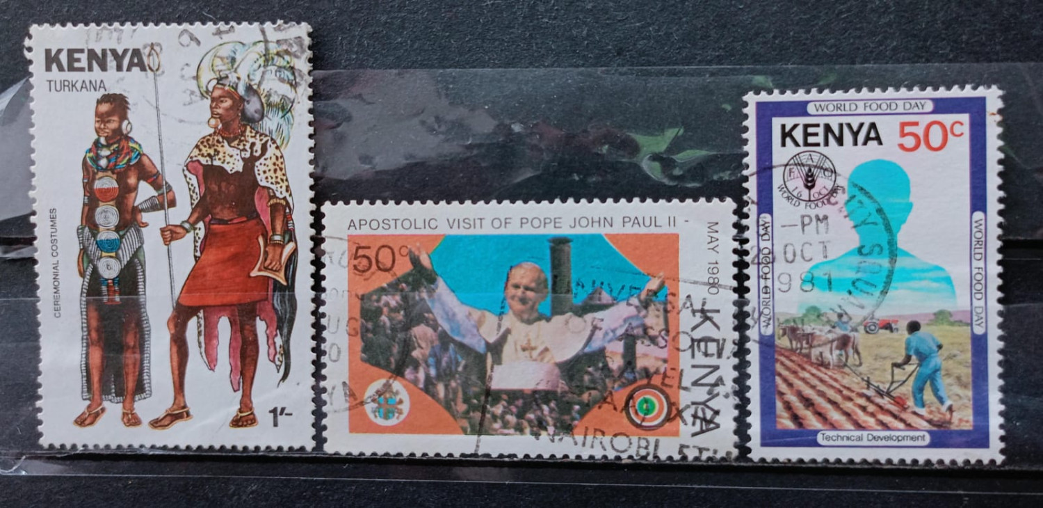 Kenya 90's Stamps Stamps 3V Used Set