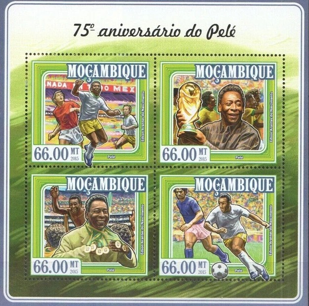 Mozambique 2015 Sport Football M/S MNH