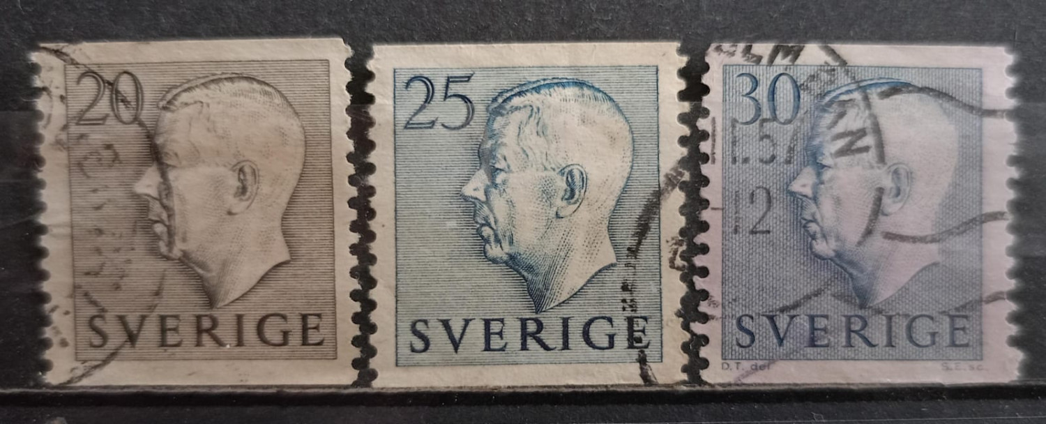 Sweden 90's Stamps 3V Used Set