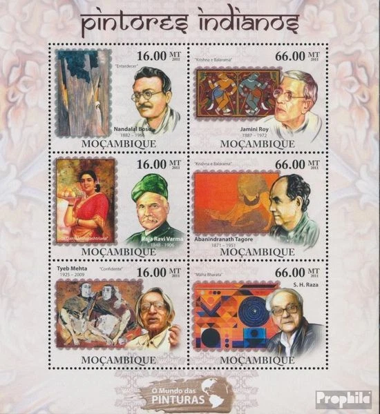 Mozambique 2011 Indian Pai M/S MNH
