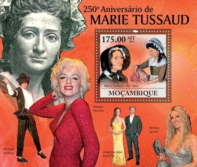 Mozambique 2011 Marie Tussaud M/S MNH