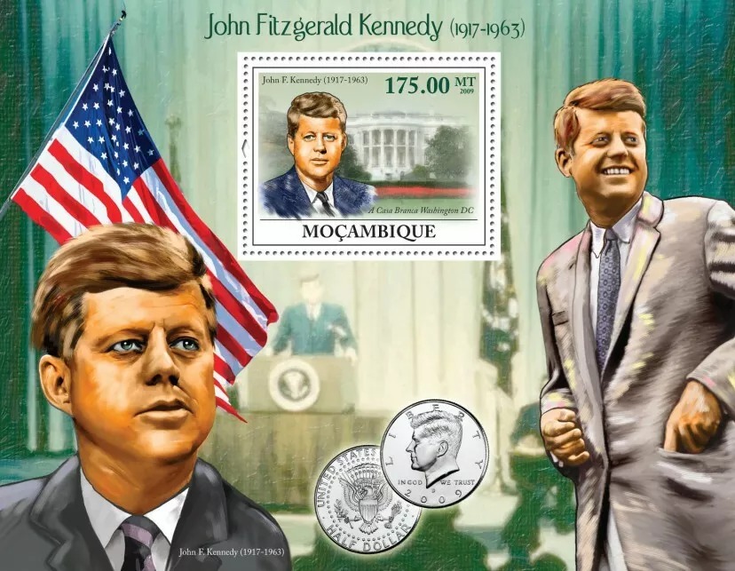 Mozambique 2011 John Fitzgerald Kennedy M/S MNH