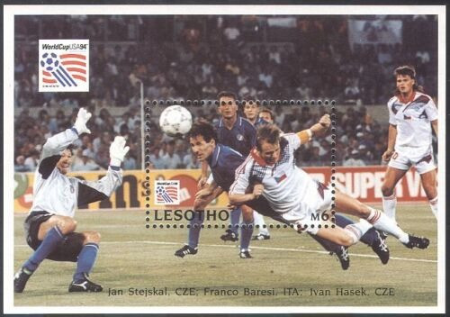 Lesotho 1994 Football World Cup M/S MNH
