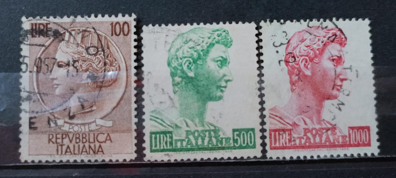 Italy 90's Stamps 3V Used Set