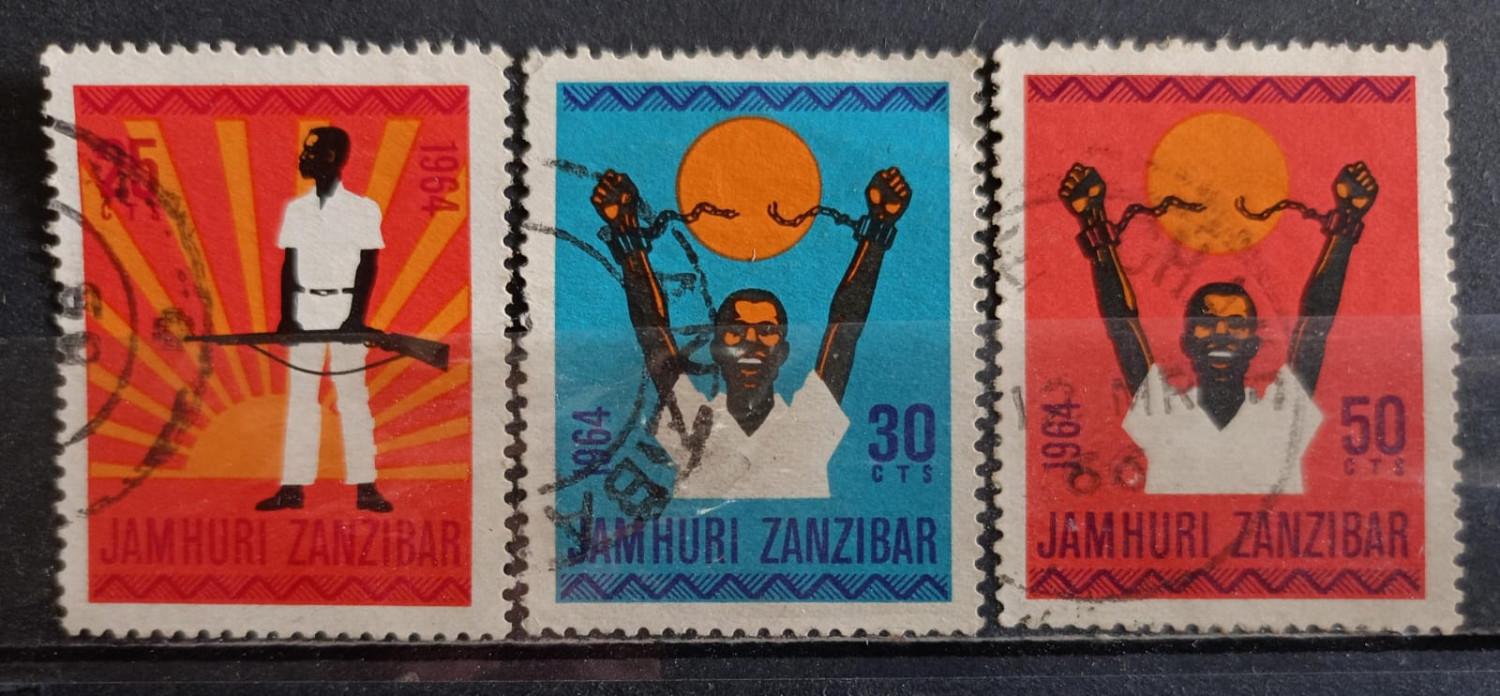 Zanzibar 1964 Stamps 3V Used Set