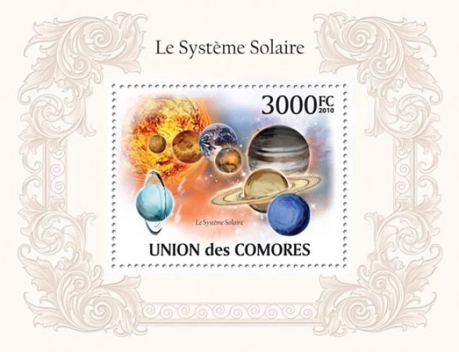 Comoros 2010 Space M/S MNH
