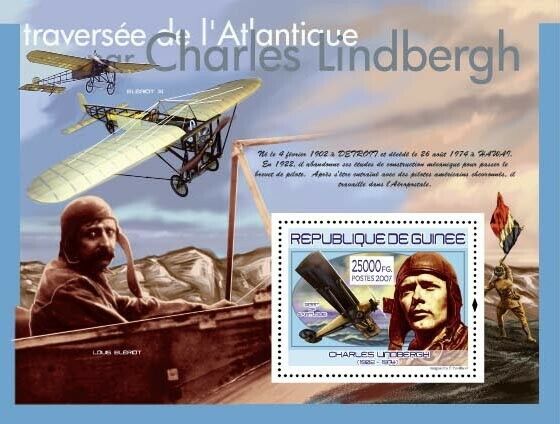 Guinee 2007 Charles Lindbergh M/S MNH