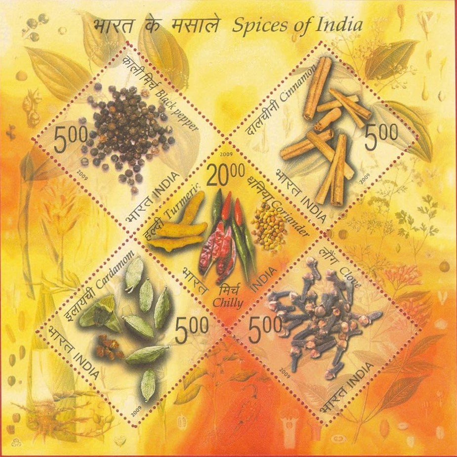 India 2009 Spices of India Miniature Sheet MNH