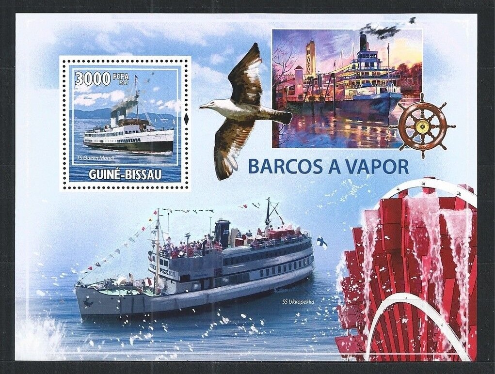 Guinea Bissau 2009 Ships M/S MNH