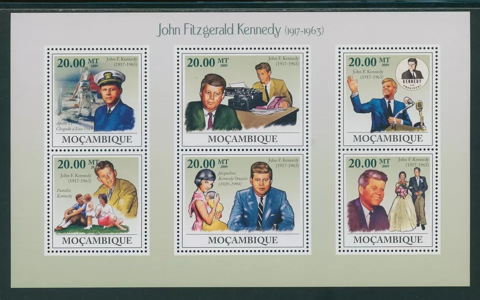 Mozambique 2009 John Fitzgerald Kennedy A M/S MNH