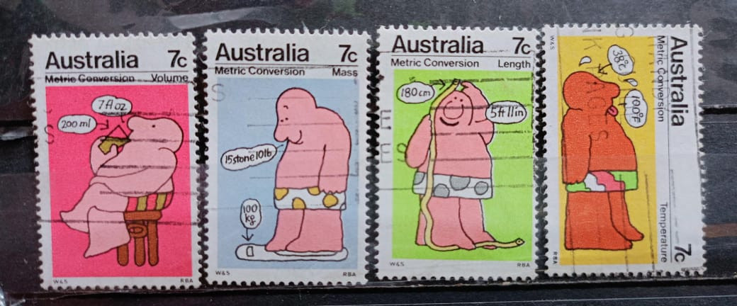 Australia 1973 Stamps 4V Used Set