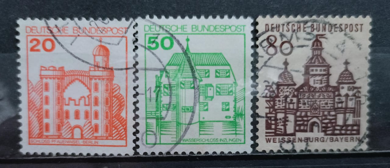 Germany 90's Stamps 3V Used Set