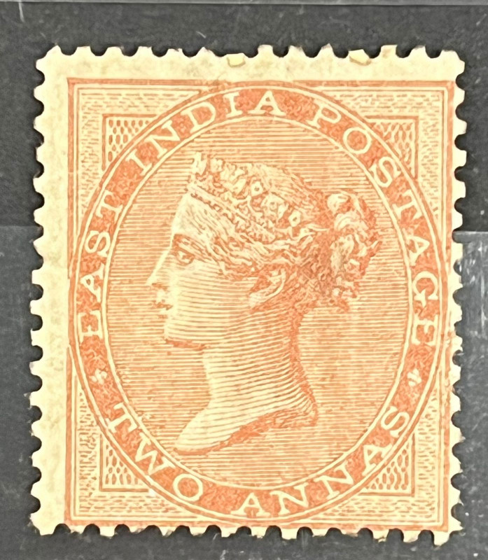 India 1856 QV East India NO WATERMARK SG 41 2as Dull Pink Mint SG Cat Val £1600