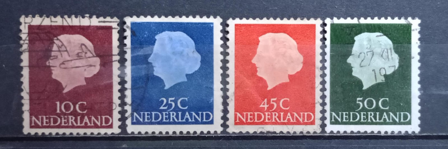 Nederland 1954 Stamps 4V Used Set