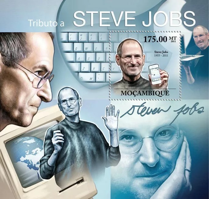 Mozambique 2011 Steve Jobs M/S HMN