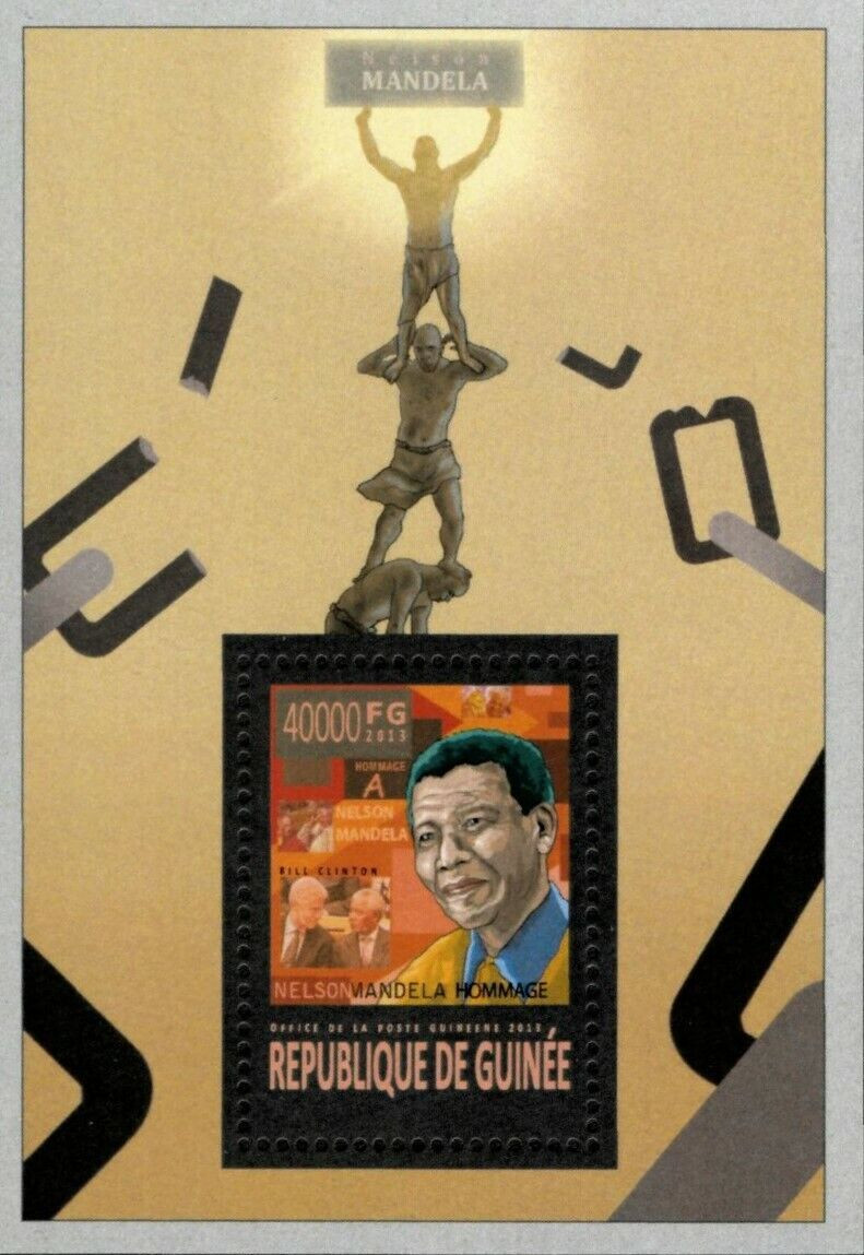 Guinee 2013 Nelson Mandela M/S MNH