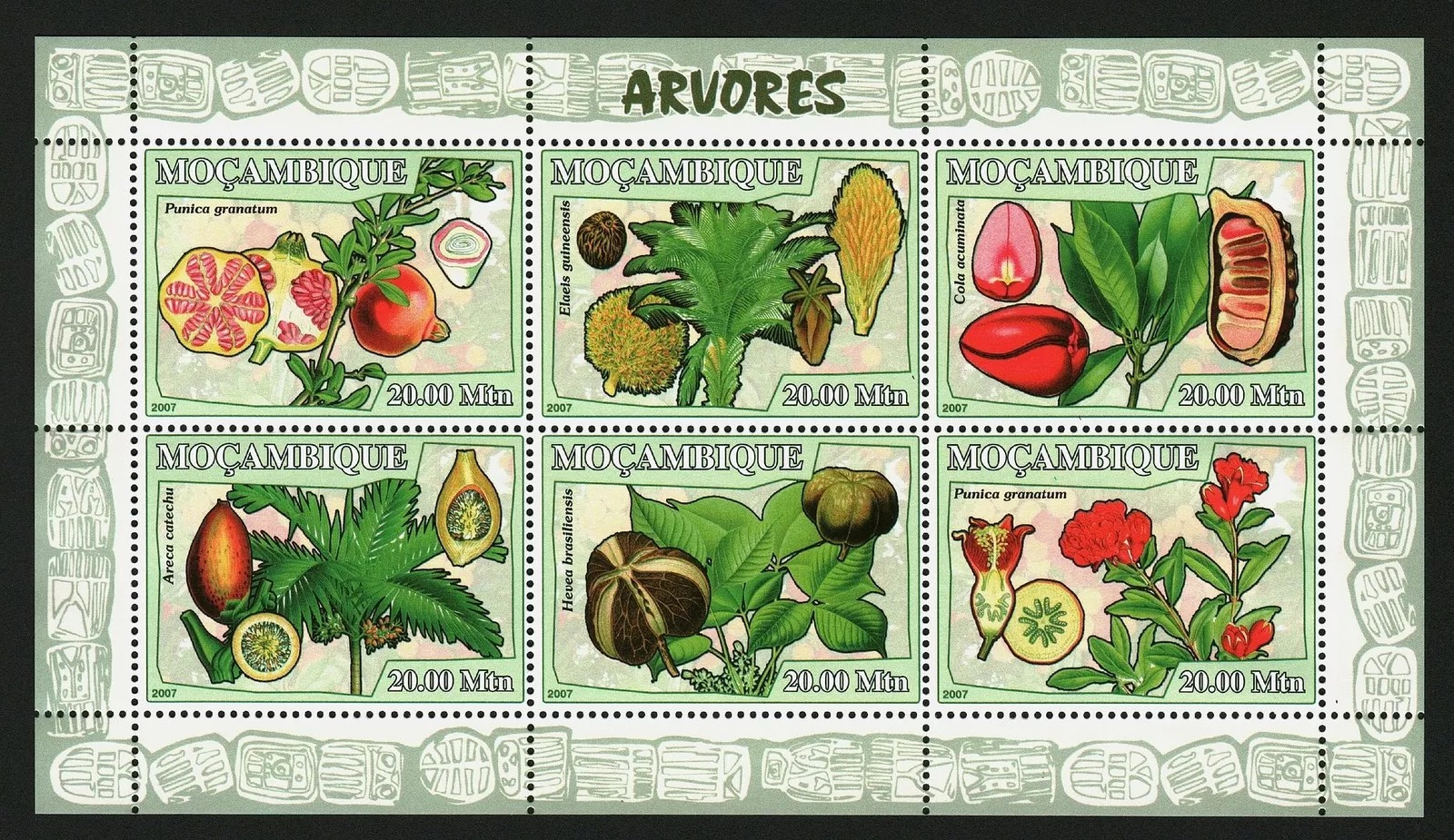 Mozmbique 2007 Fruit Trees M/S HMN