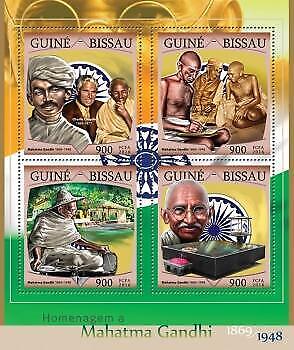 Guinea Bissau 2016 Mahatma Gandhi M/S MNH