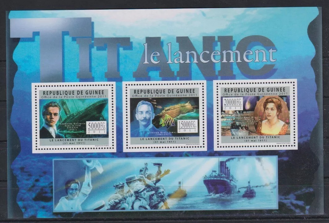 Guinee 2011 Titanic Ships M/S HMN