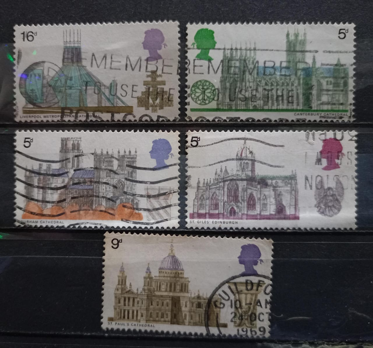 Great Britain 1969 Stamps 5V Used Set