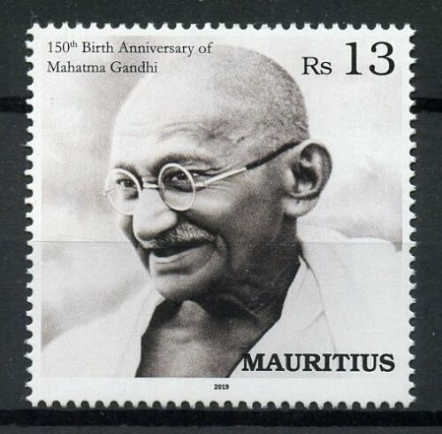 Mauritius 2019 150th Anniversary Birth Mahatma Gandhi M/S MNH