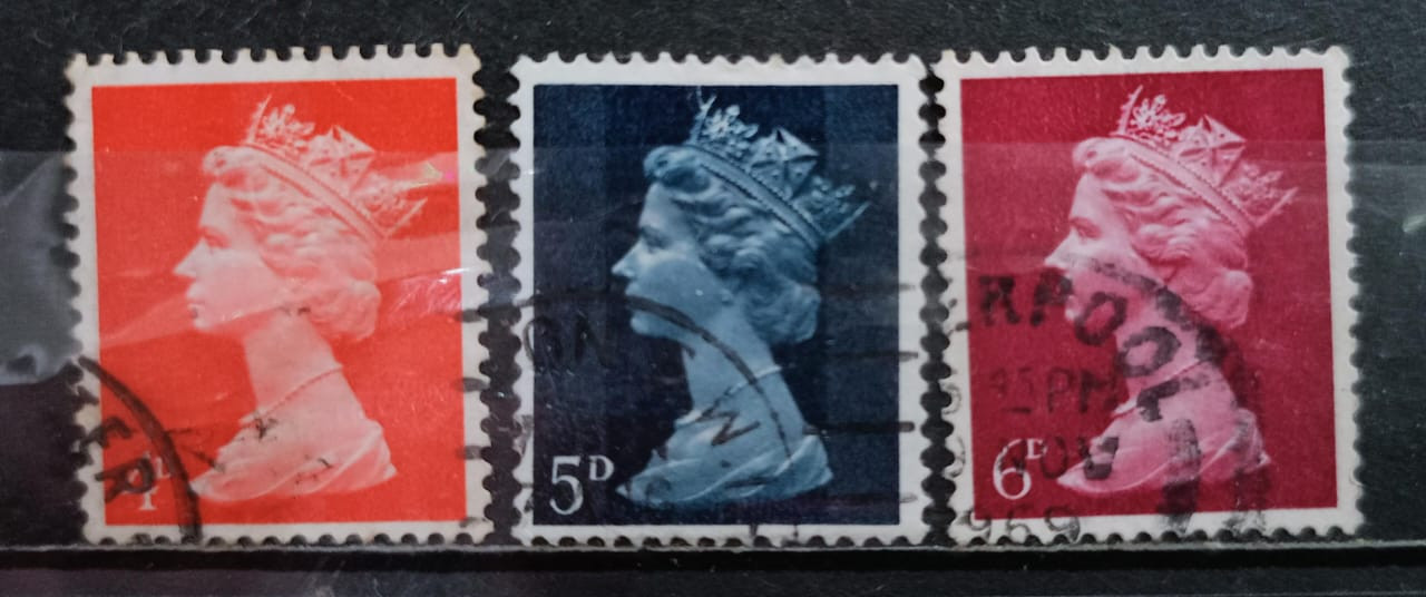 Great Britain 1969 Stamps 3V Used Set