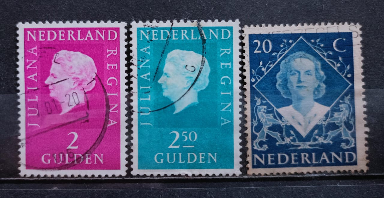 Nederland 90's Stamps 3V Used Set