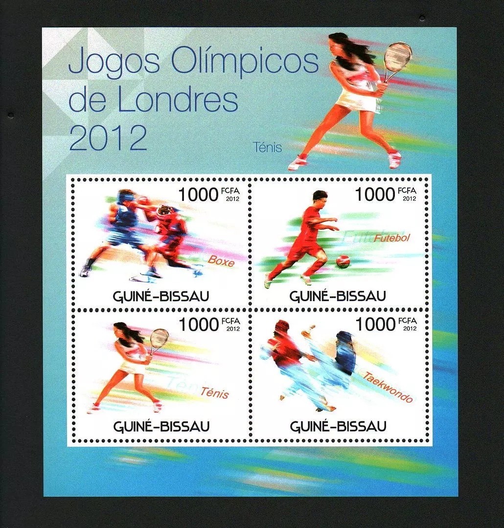 Guinea Bissau 2012 London Olympic Games M/S MNH