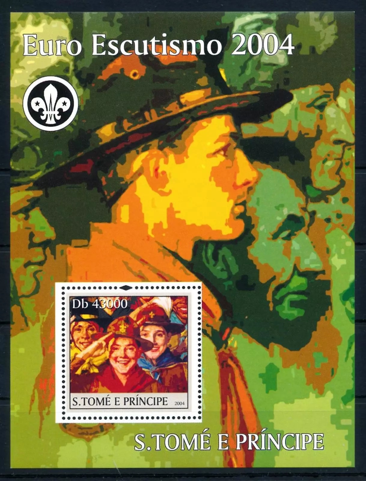 Sao Tome 2004 Scouting Pfadfinder M/S HMN