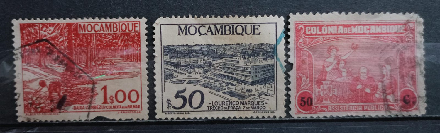Mozambique 90's Stamps 3V Used Set