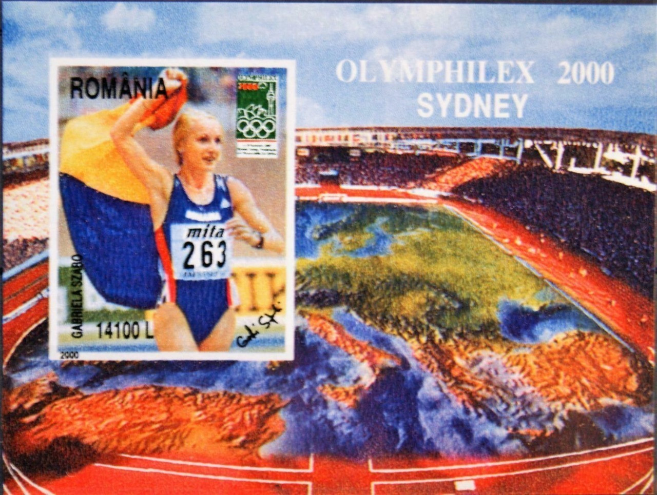 Romania Olympic Games,  Olymphilex 2000 Sydney
