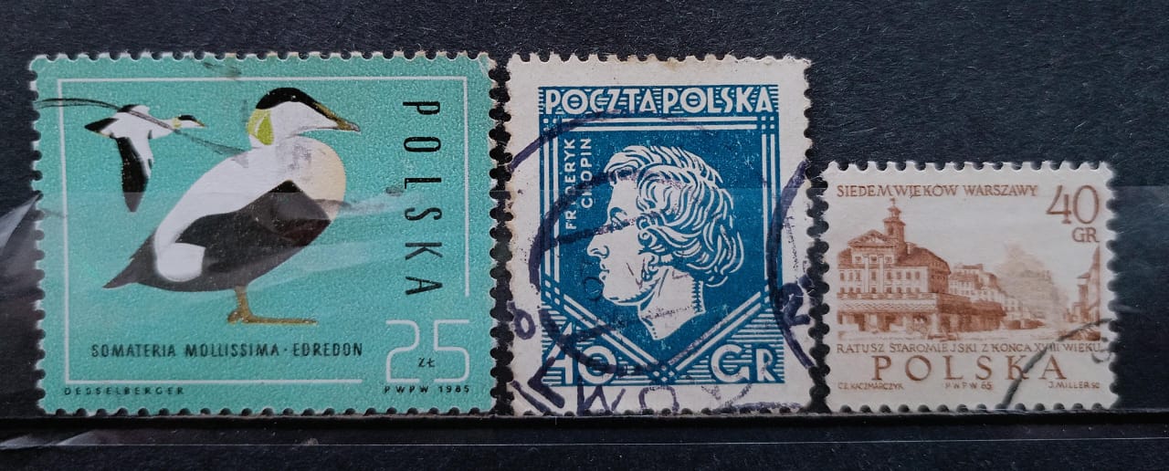 Poland 90's Stamps 3V Used Set