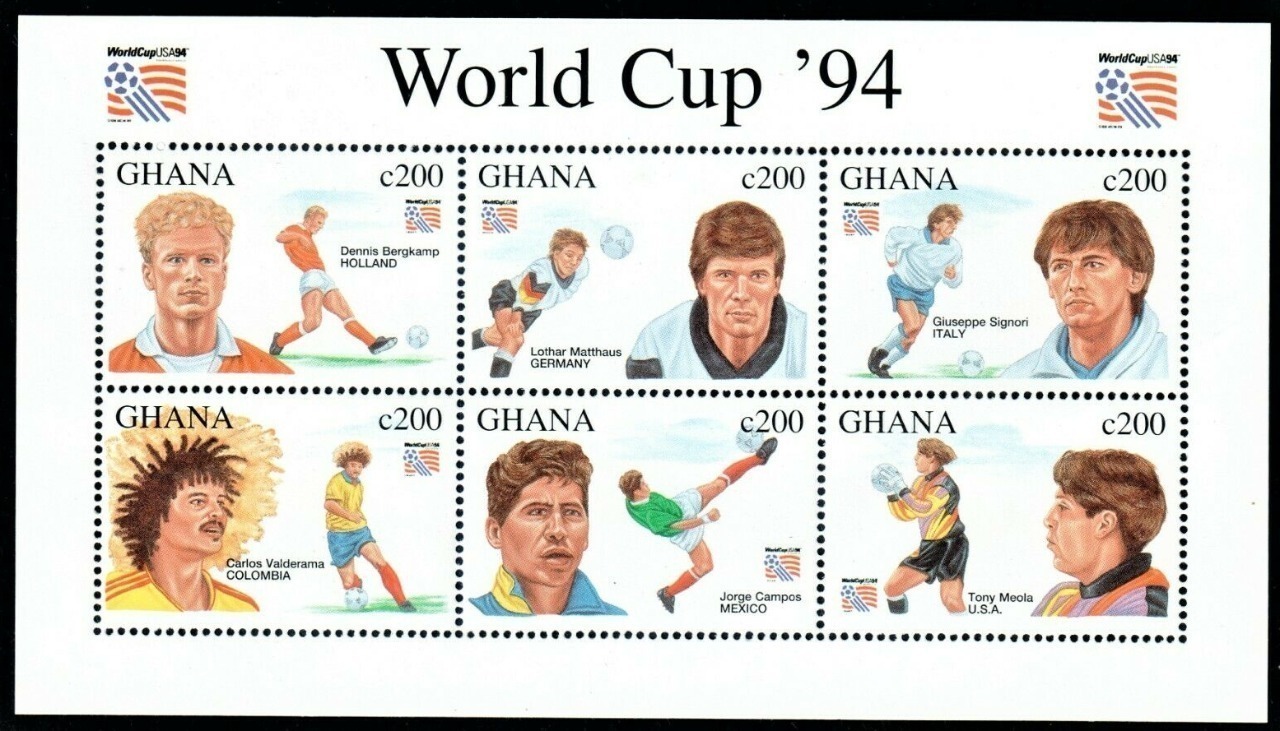 Ghana 1994 FIFA Football Soccer World Cup Miniature sheet MNH