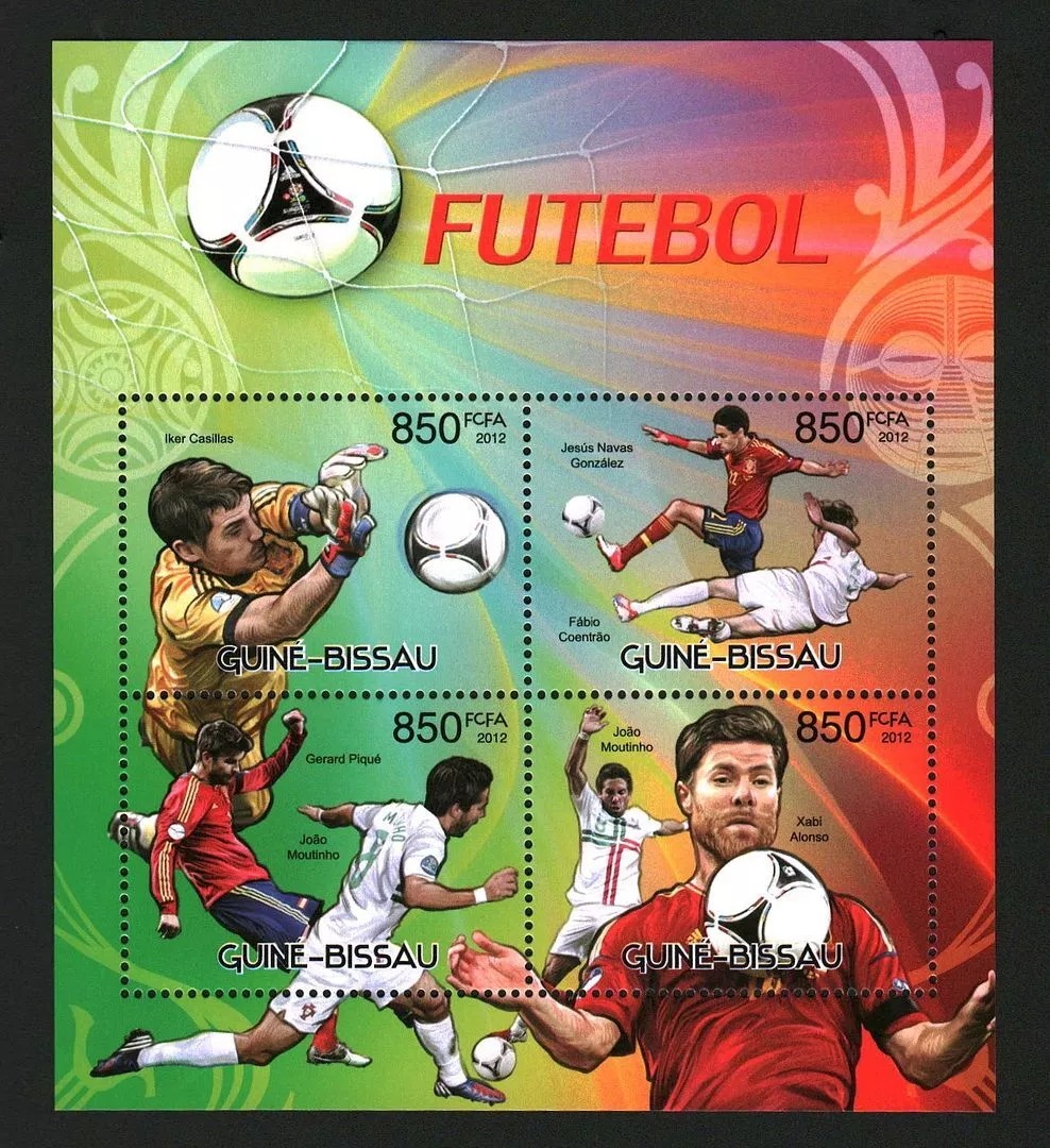 Guinea Bissau 2012 Sport Football M/S MNH