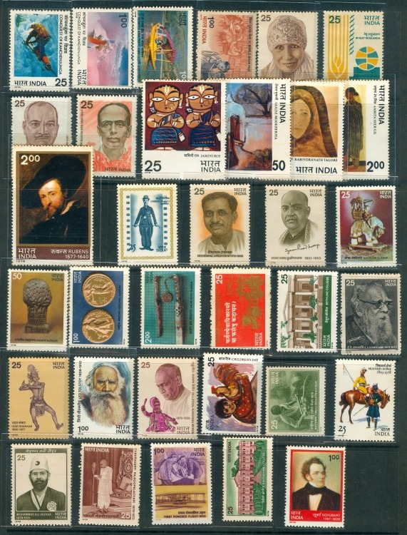 India 1978 Year Pack Complete Set MNH