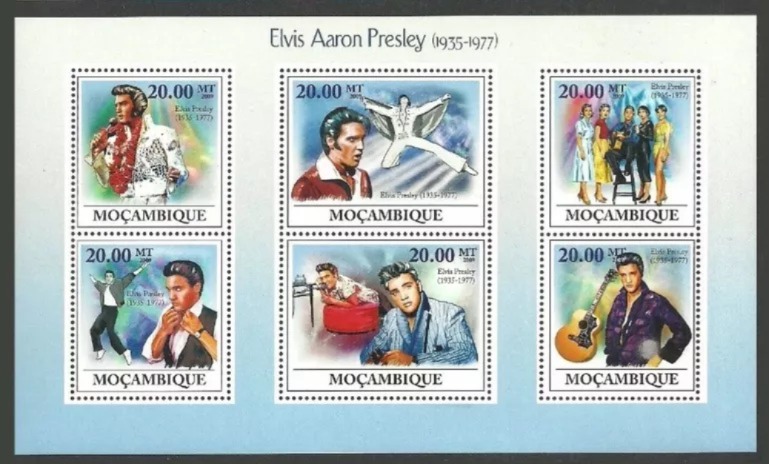 Mozambique 2009 Elvis Presley M/S MNH