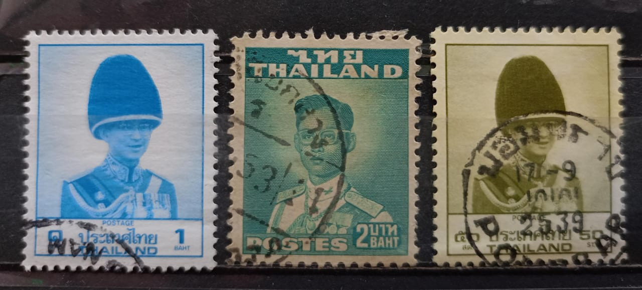 Thailand 90's Stamps 3V Used Set