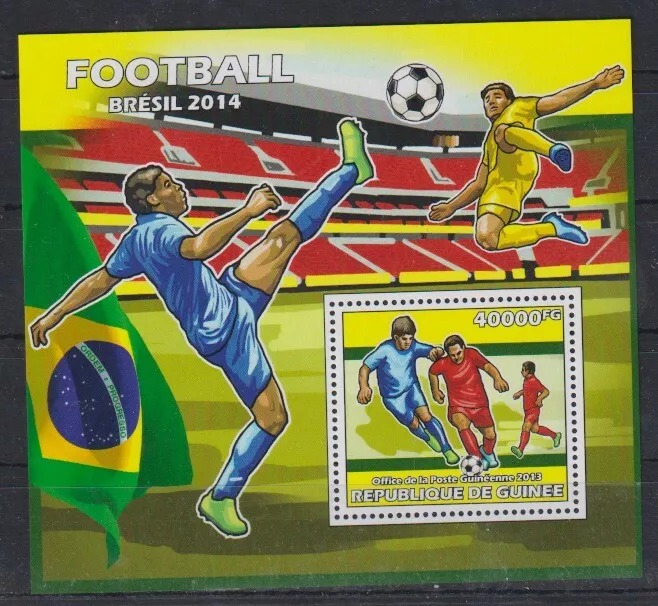 Guinee 2013 Football M/S MNH