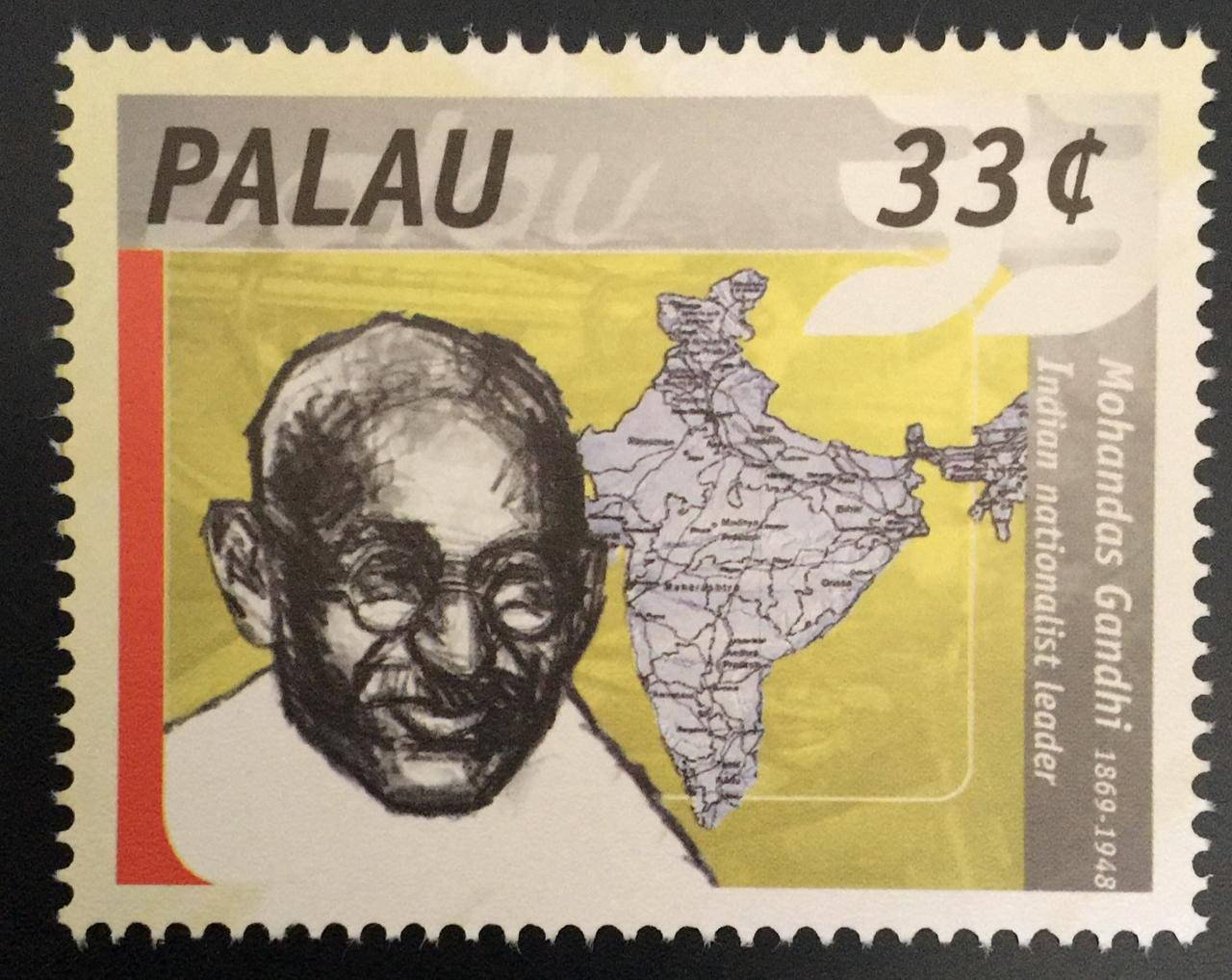 Palau 2000 Mahatma Gandhi 1v Stamp MNH
