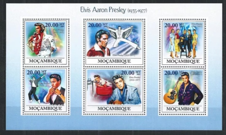 Mozambique 2011 Elvis Presley M/S MNH